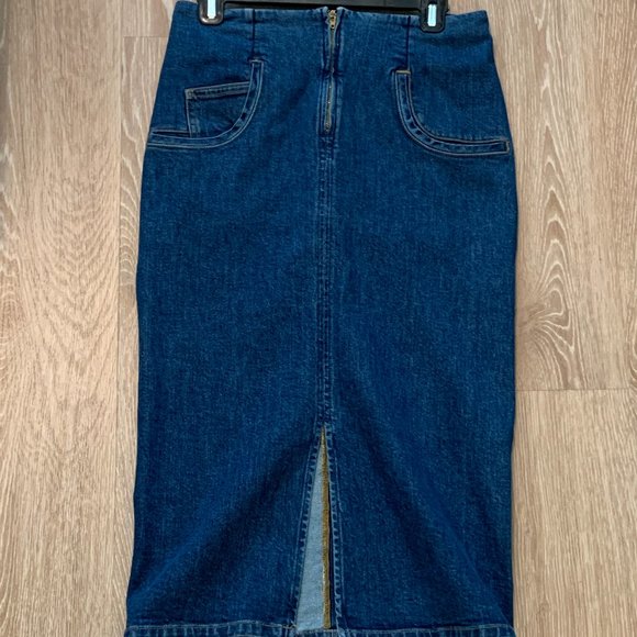 CLOSED DENIM Midi Skirt Size 27 (Pre-Owned) - Picture 2 of 8